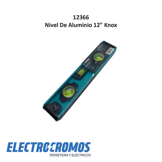 Nivel De Aluminio 12" Knox