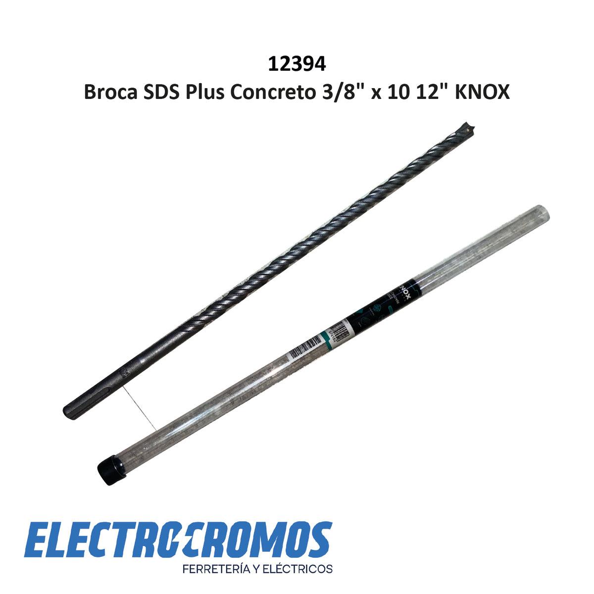 Broca SDS Plus Concreto 3/8" x 10 12" KNOX