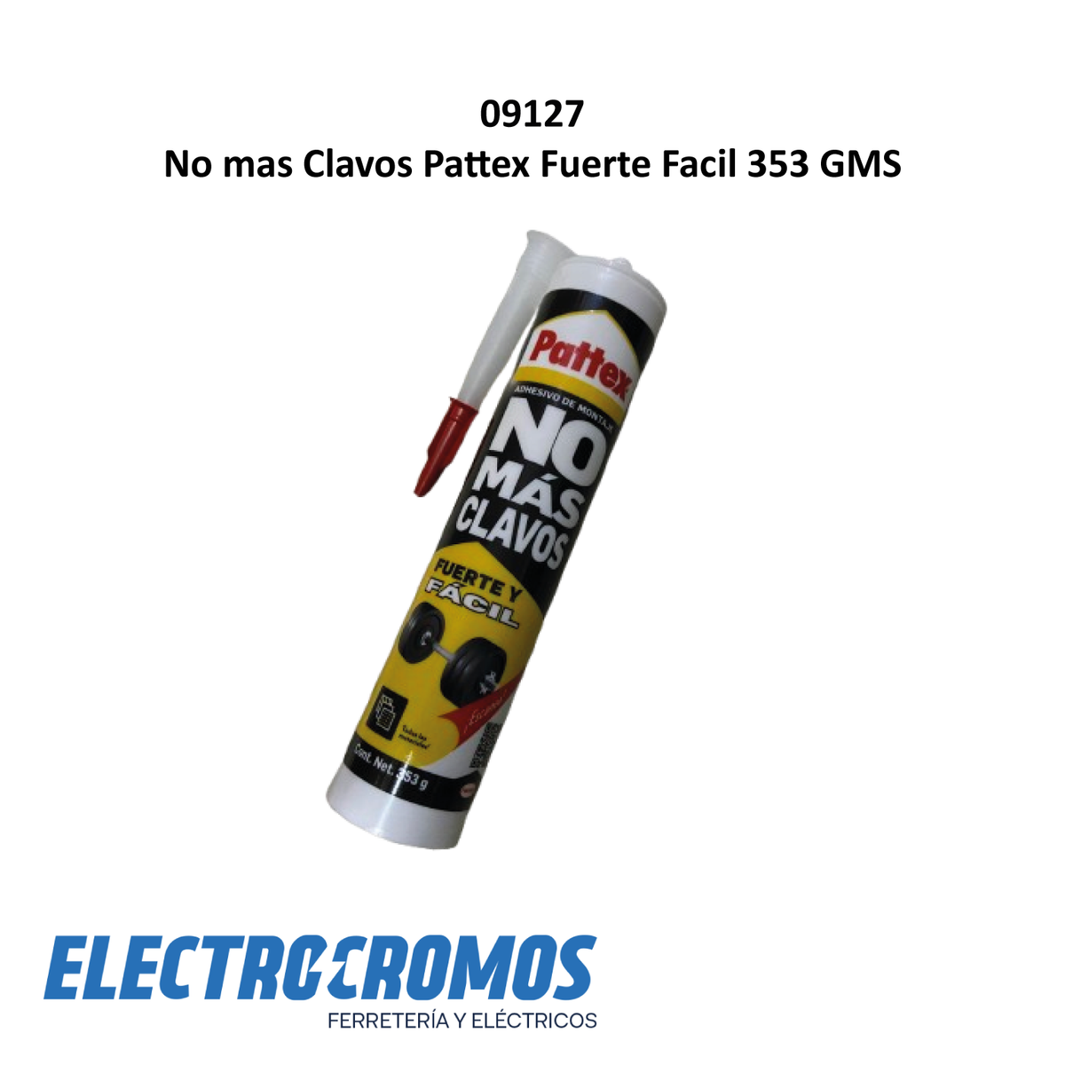 No mas Clavos Pattex Fuerte Facil 353 GMS