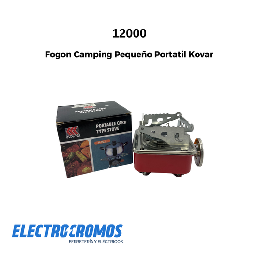 Fogon Campin Pequeño Portatil Kovar