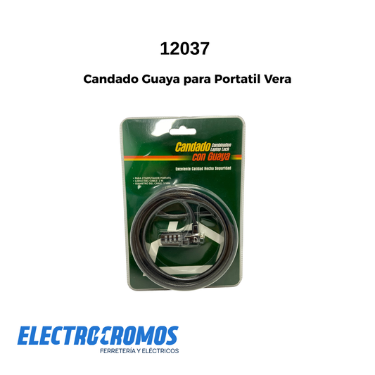 Candado Guaya Para Portatil Vera