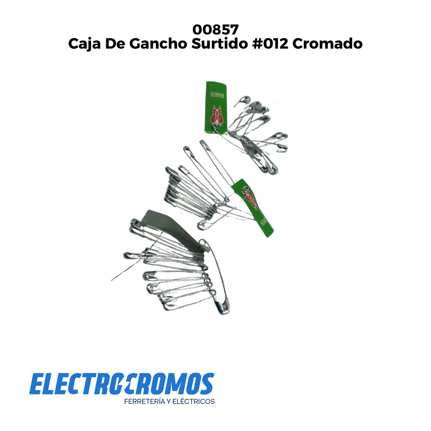 Caja De Gancho Surtido #012 Cromado