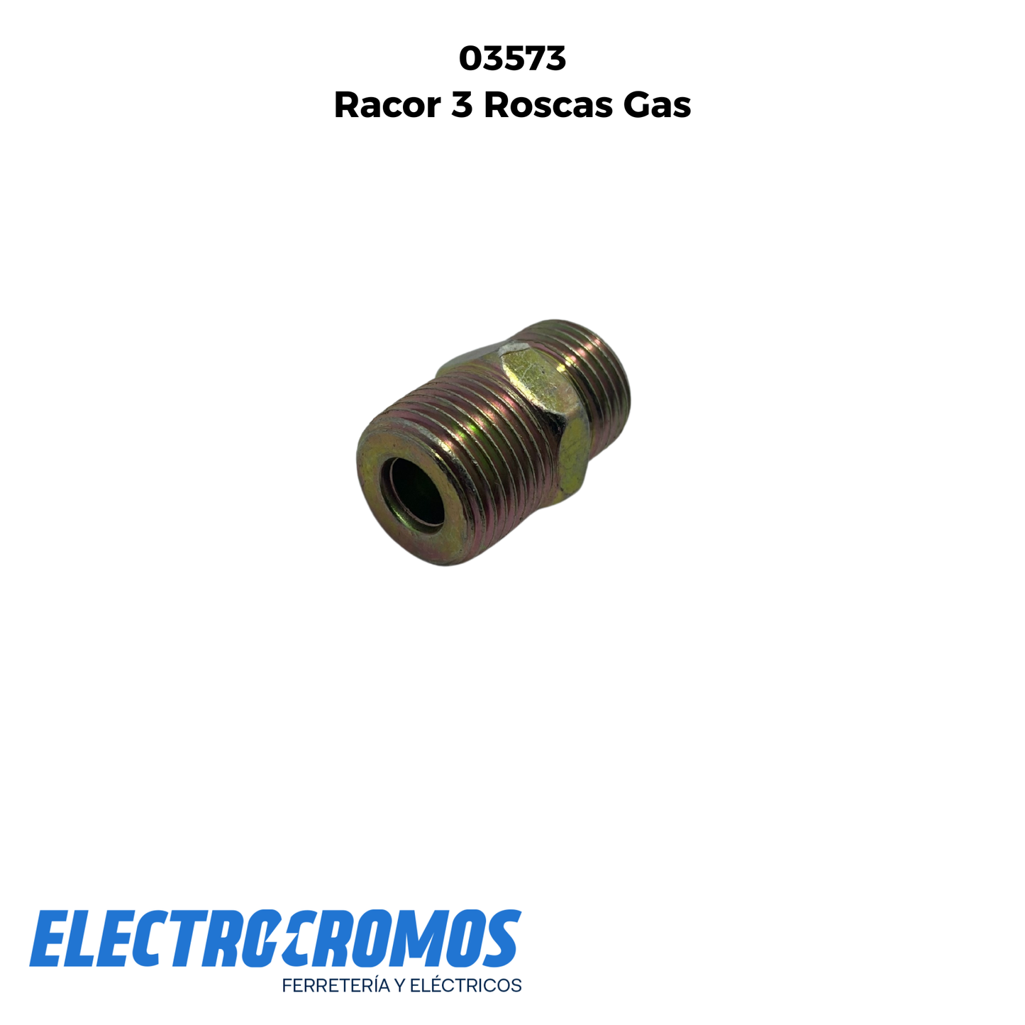 Racor 3 Roscas Gas