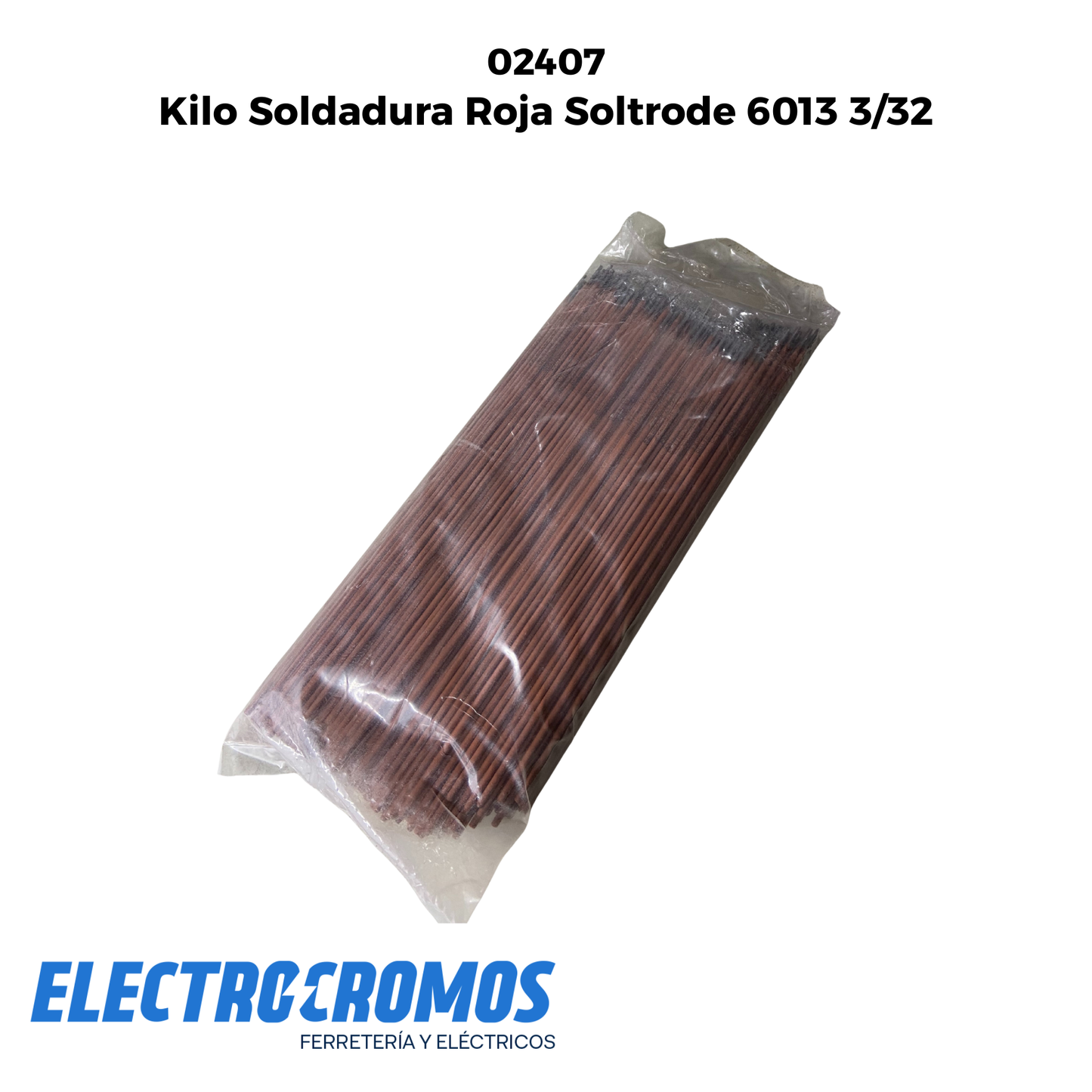Kilo Soldadura Roja Soltrode 6013 3/32