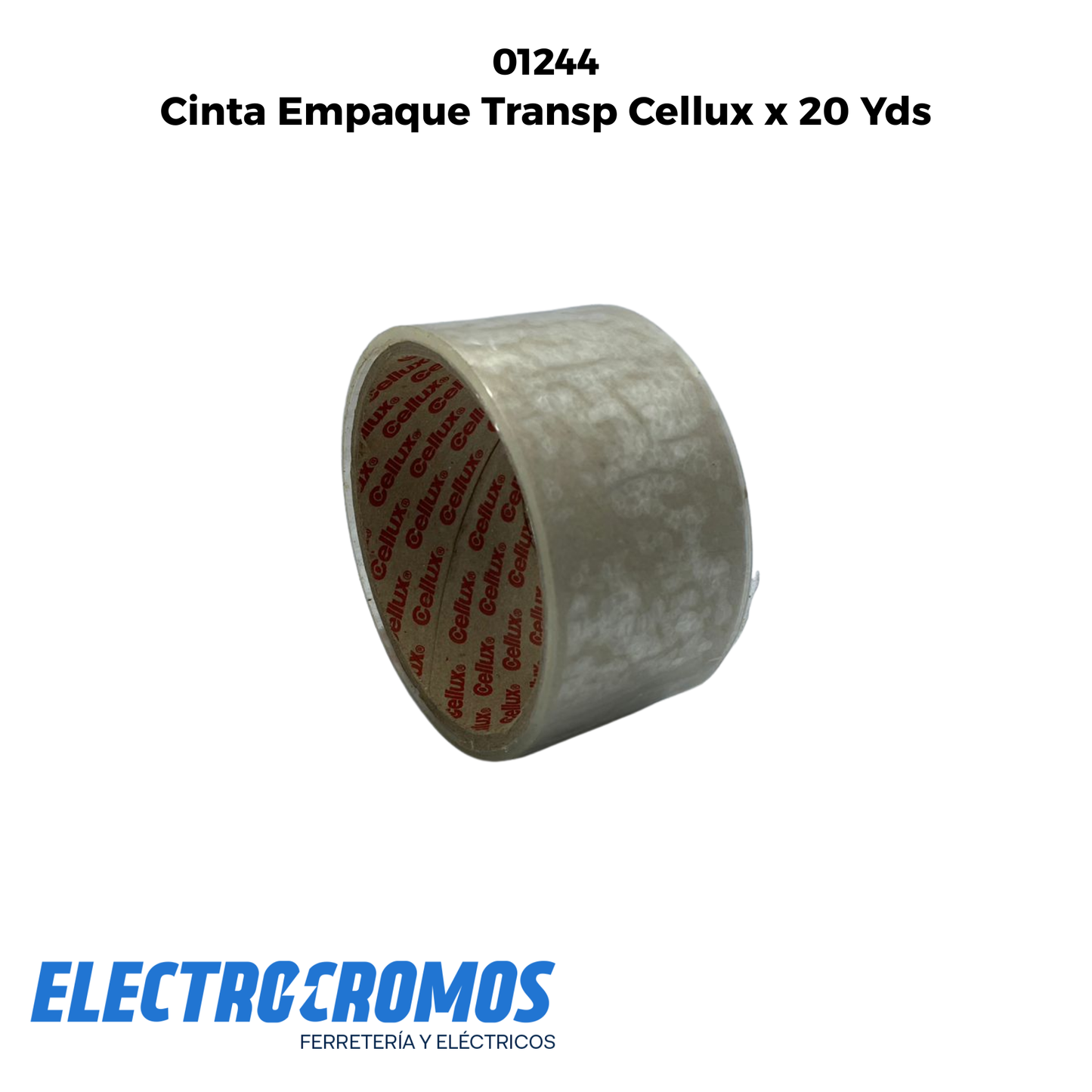 Cinta Empaque Transp Cellux x 20 Yds