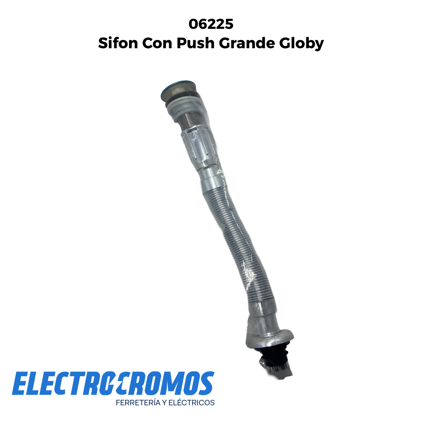 Sifon Con Push Grande Globy