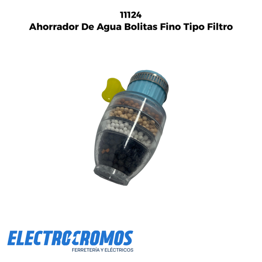 Ahorrador De Agua Bolitas Fino Tipo Filtro
