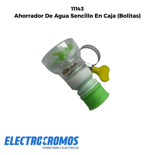 Ahorrador De Agua Sencillo En Caja (Bolitas)
