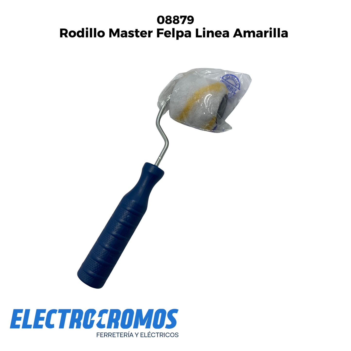 Rodillo Master Felpa Linea Amarilla