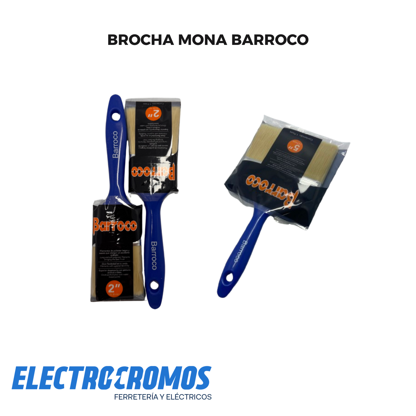 Brocha mona Barroco