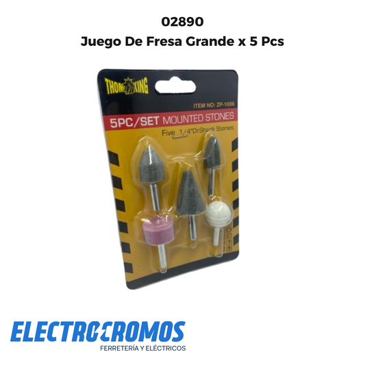 Juego De Fresa Grande x 5 Pcs