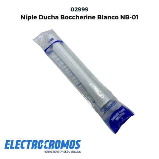 Niple Ducha Boccherine Blanco NB-01