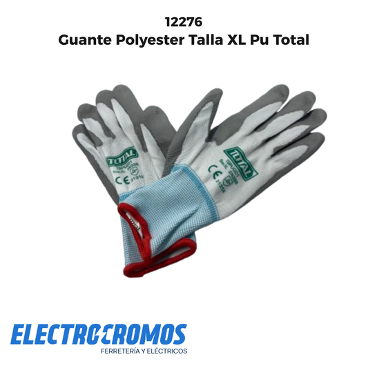 Guante Polyester Talla XL Pu Total Ref:TSPGU01