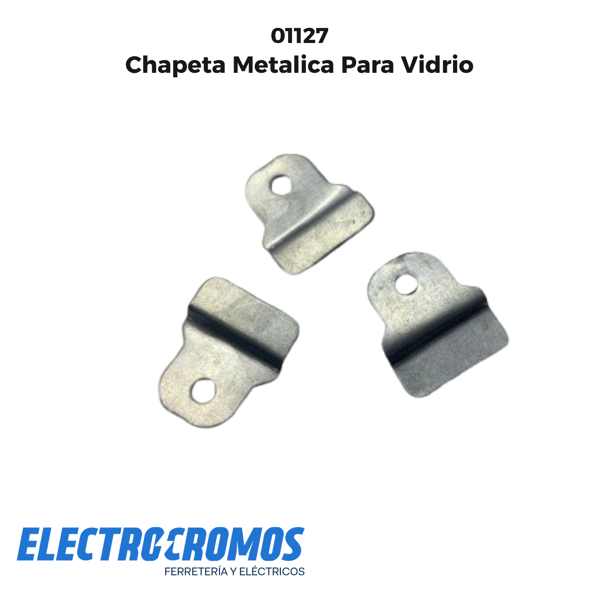 Chapeta Metalica Para Vidrio - ElectroCromos – ELECTROCROMOS ...