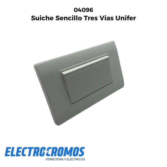 Suiche Sencillo Tres Vias Unifer