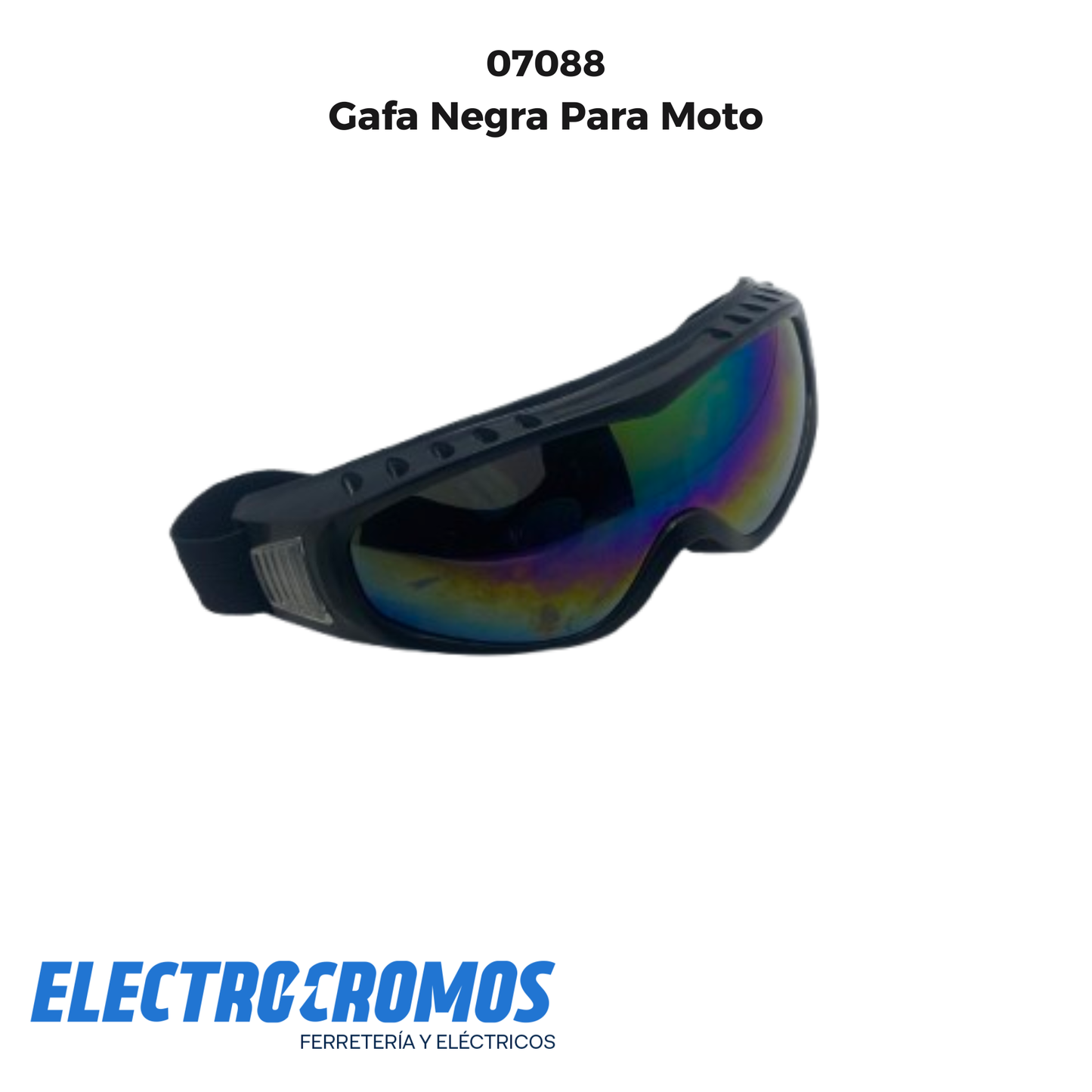 Gafa Negra Para Moto
