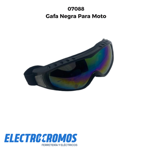Gafa Negra Para Moto