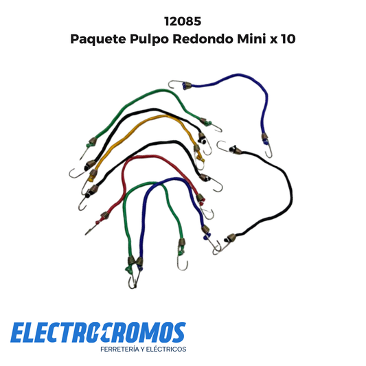 Paquete Pulpo Redondo Mini x 10