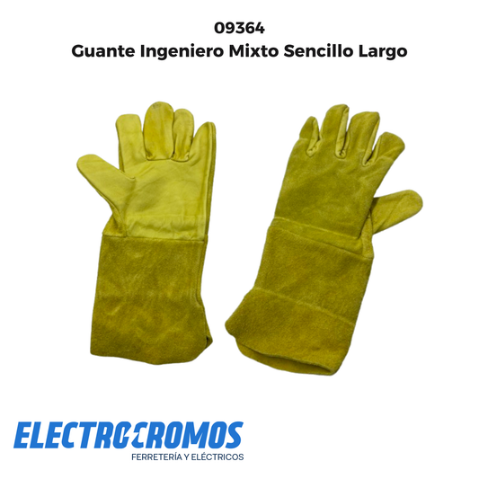 Guante Ingeniero Mixto Sencillo Largo