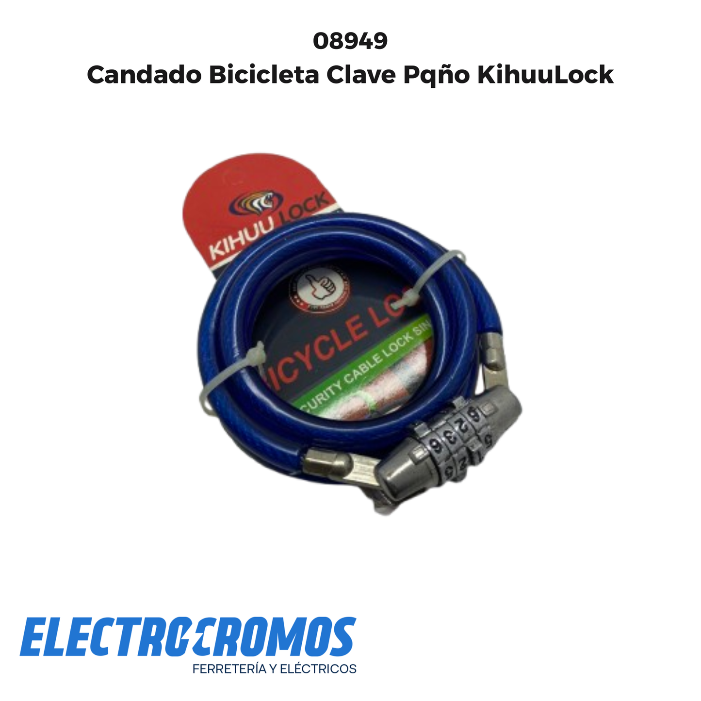 Candado Bicicleta Clave Pqño KihuuLock