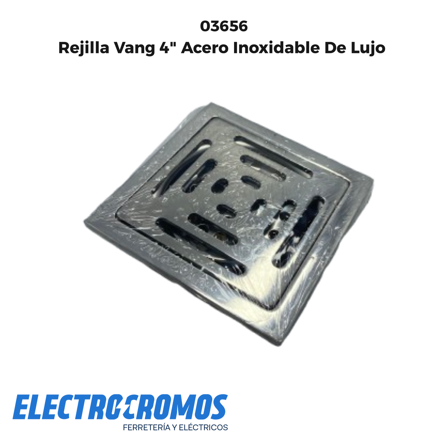 Rejilla Vang 4" Acero Inoxidable De Lujo