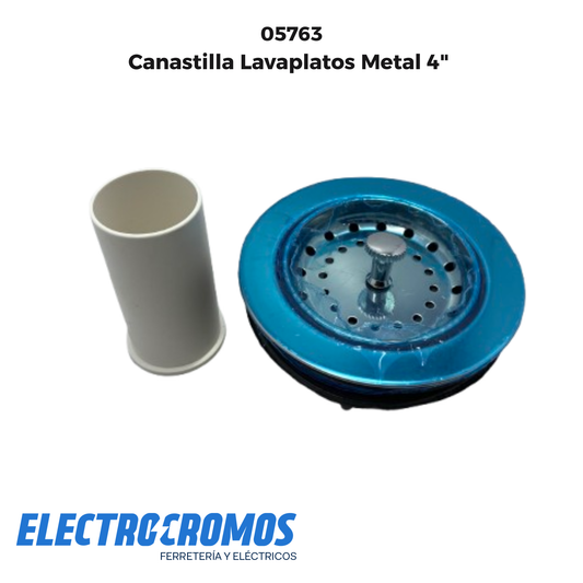 Canastilla Lavaplatos Metal 4"