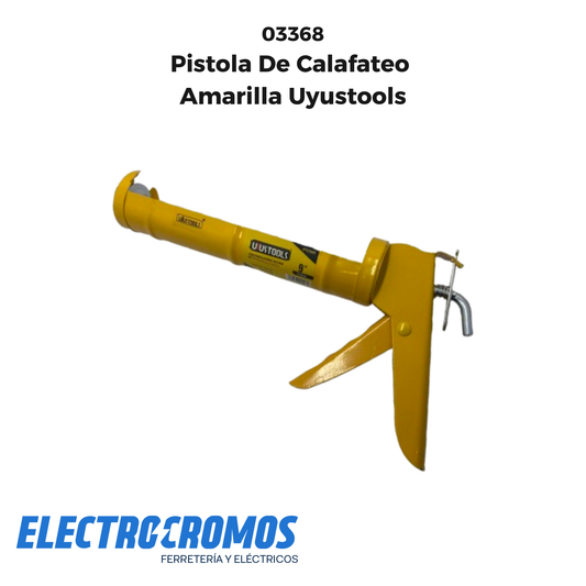 Pistola De Calafateo Amarilla Uyustools