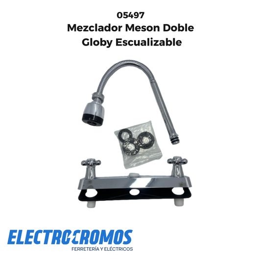 Mezclador Meson Doble Globy Escualizable