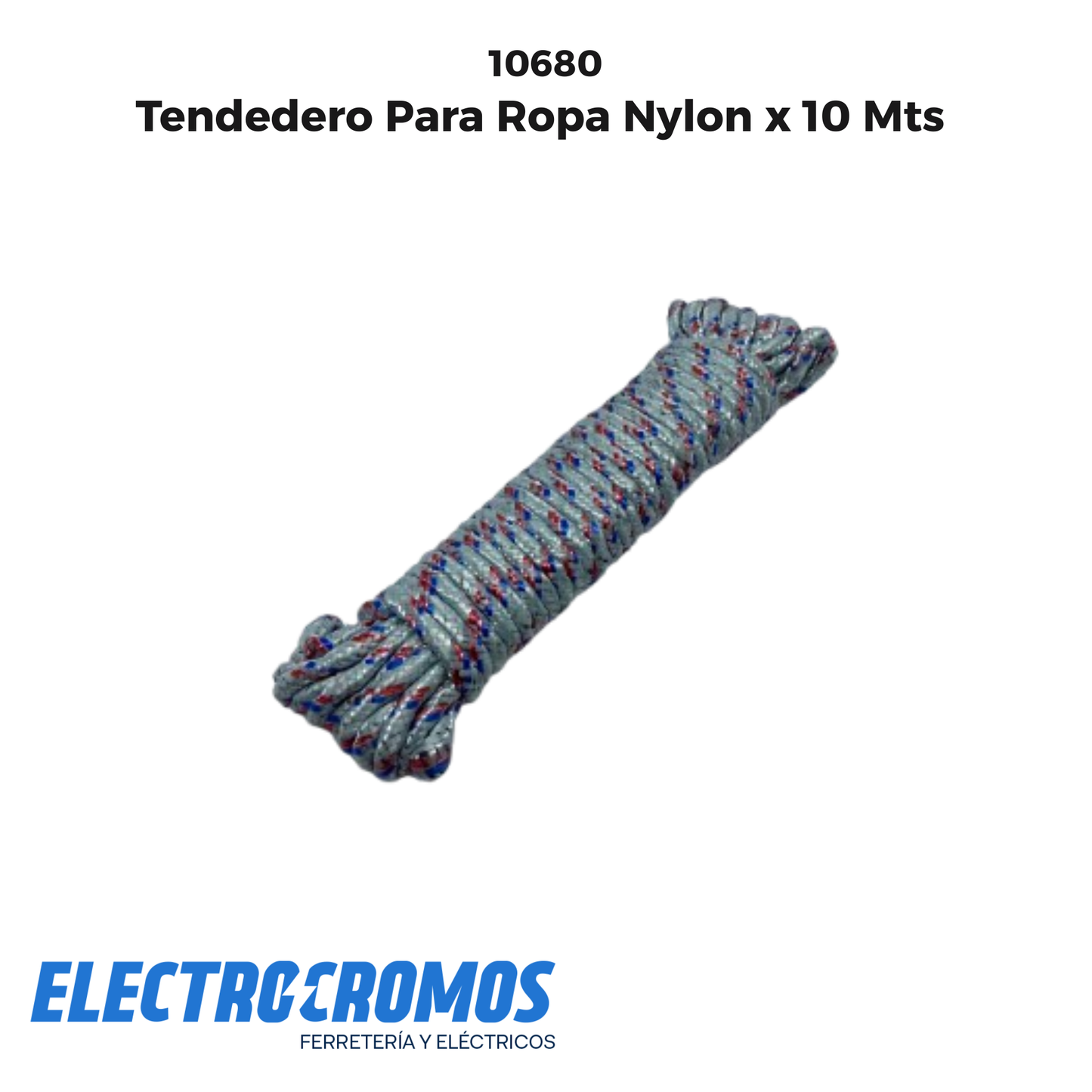 Tendedero Para Ropa Nylon x 10 Mts