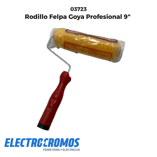 Rodillo Felpa Goya Profesional 9"