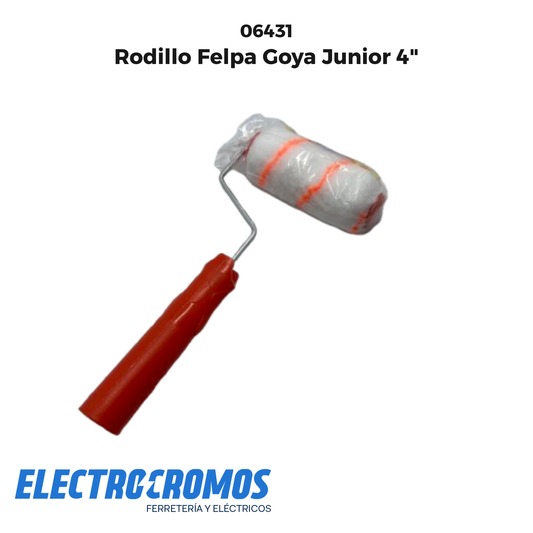 Rodillo Felpa Goya Junior 4"