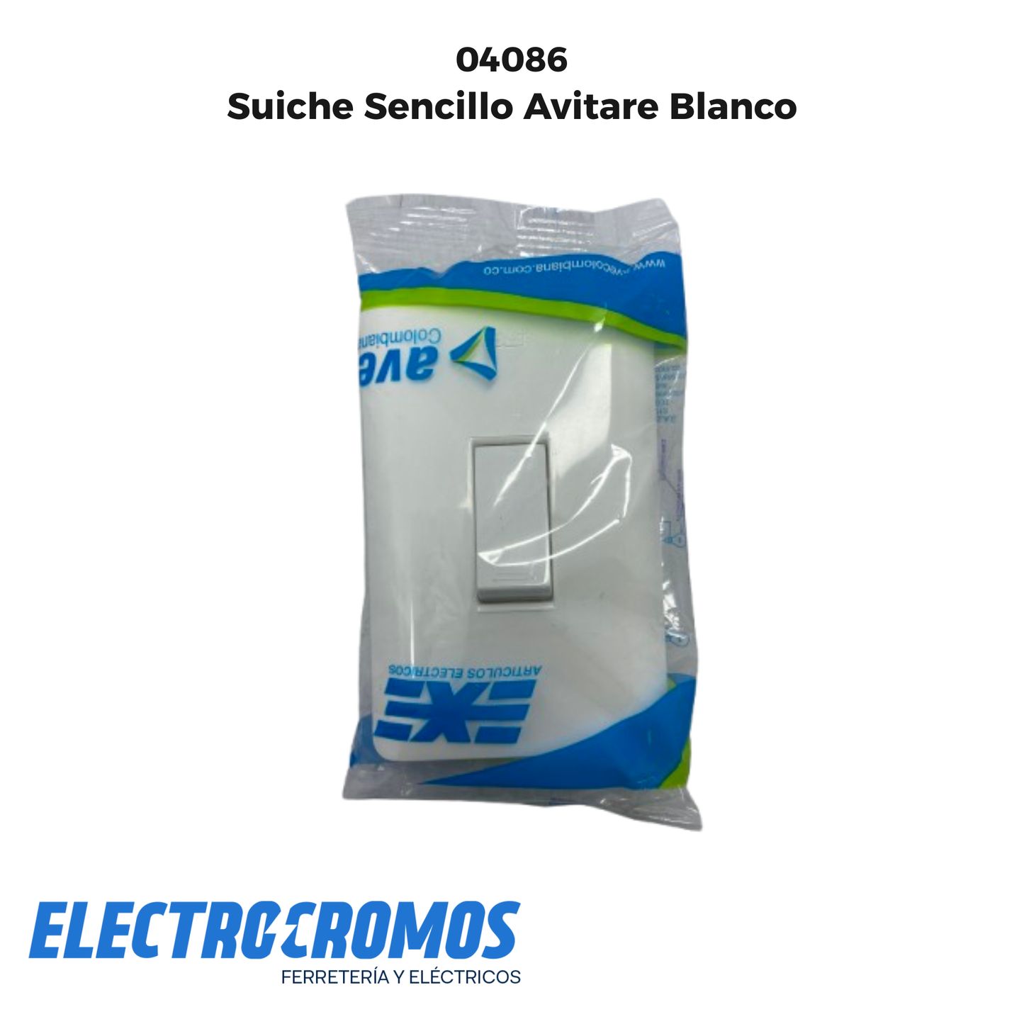 Suiche Sencillo Avitare Blanco 15001