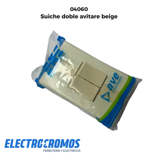 Suiche doble avitare beige