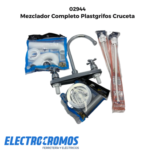 Mezclador Completo Plastgrifos Cruceta