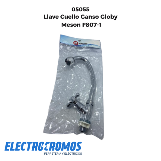 Llave Cuello Ganso Globy Meson F807-1