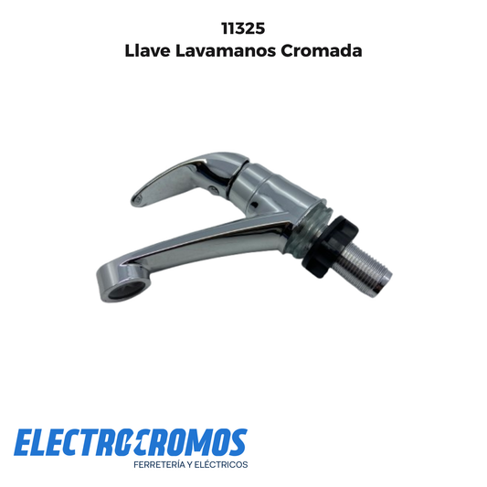 Llave Lavamanos Rino/G-Tools/Thomking Cromada
