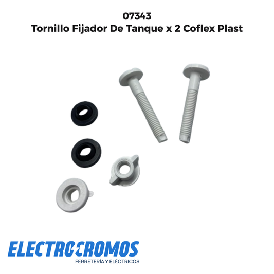 Tornillo Fijador De Tanque x 2 Coflex Plast