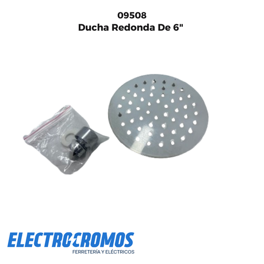Ducha Redonda De 6"