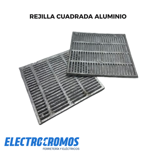 Rejilla Cuadrada Aluminio