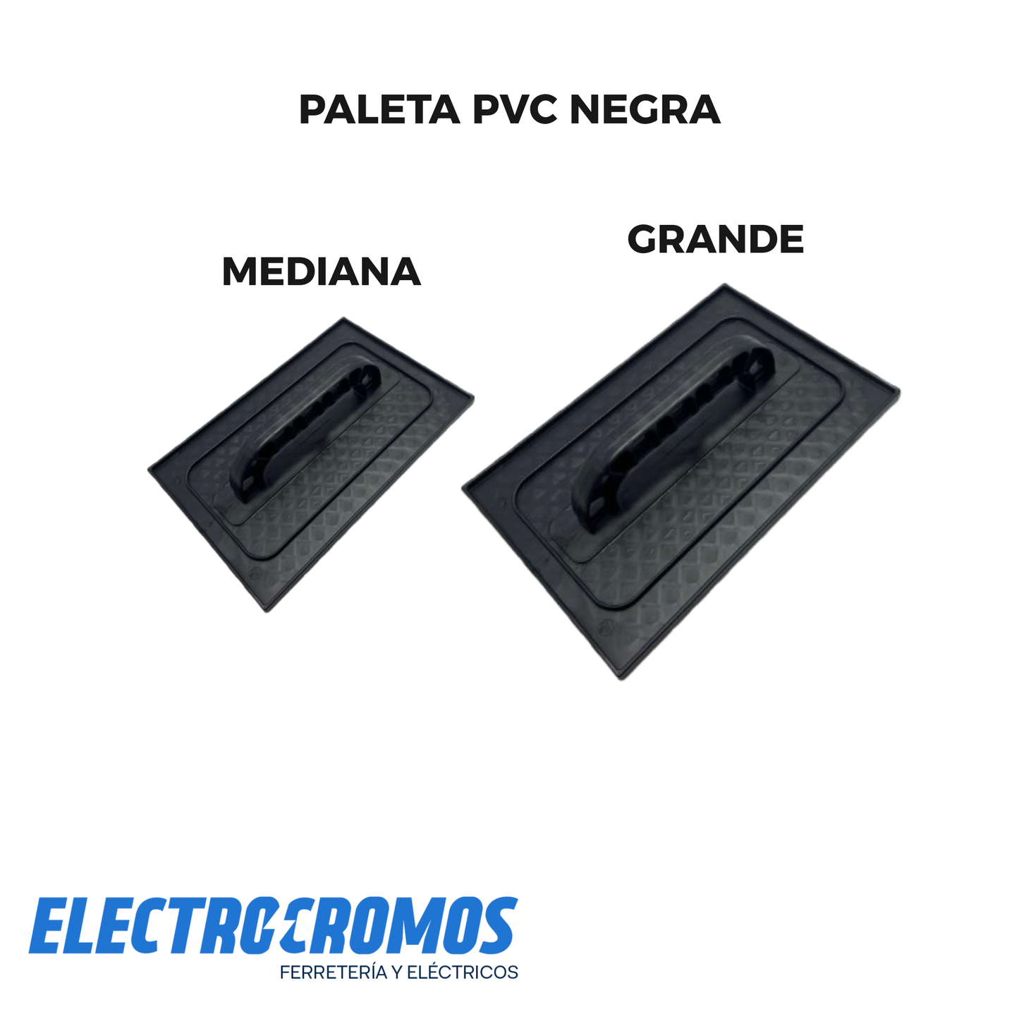 Paleta Pvc Negra