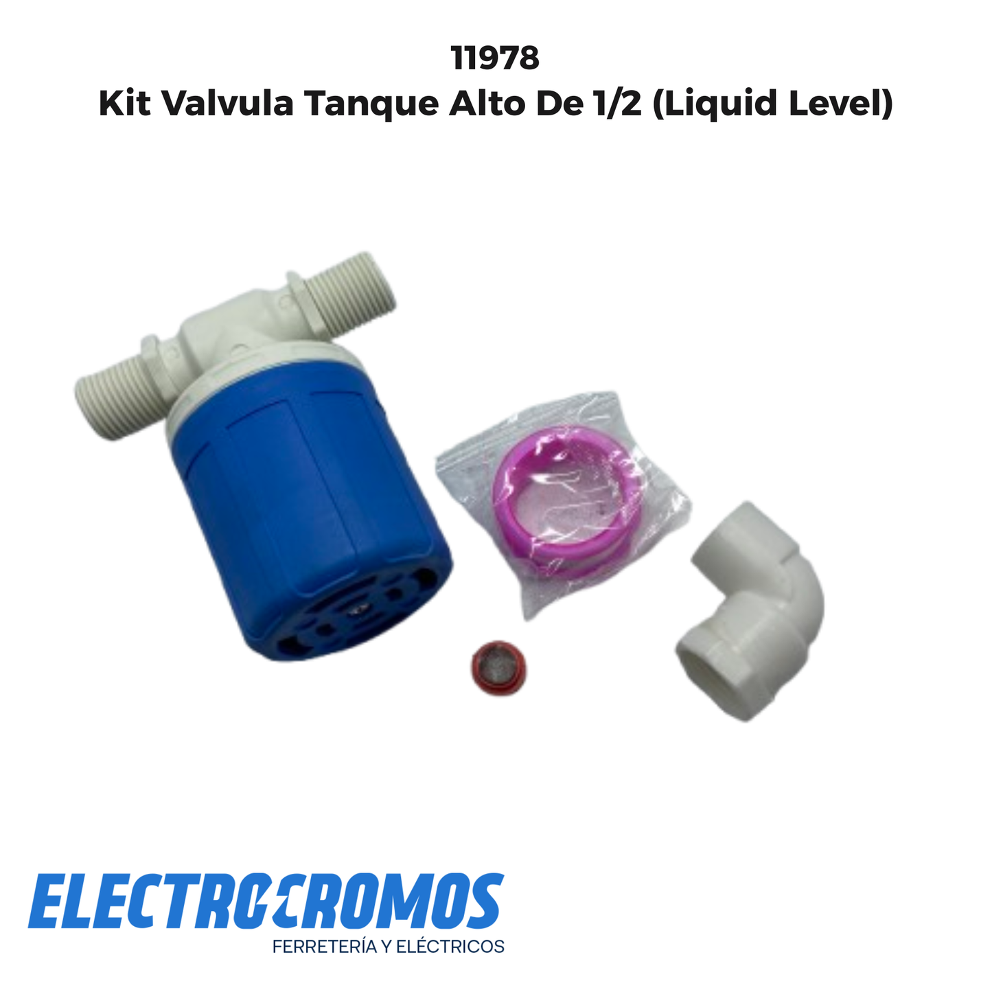 Kit Valvula Tanque Alto De 1/2 (Liquid Level)