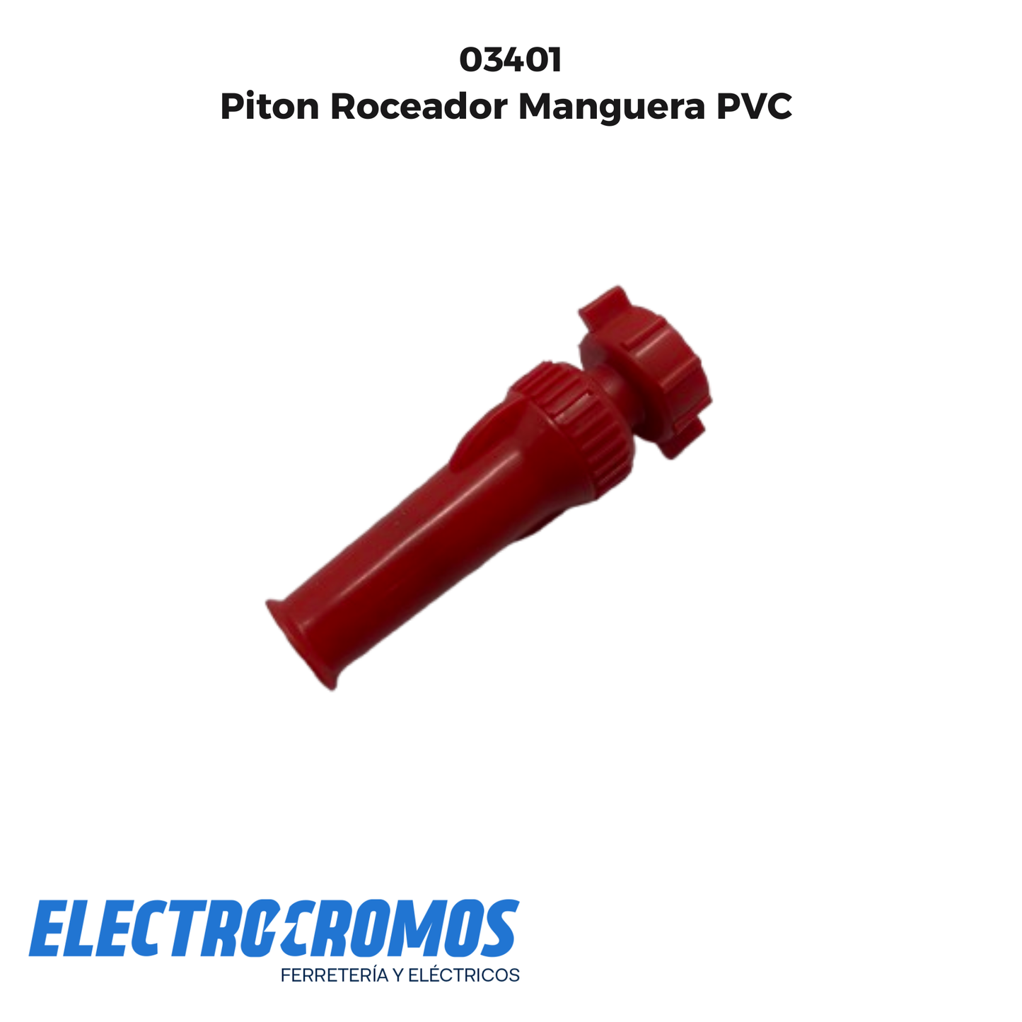 Piton Roceador Manguera PVC