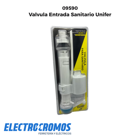 Valvula Entrada Sanitario Unifer