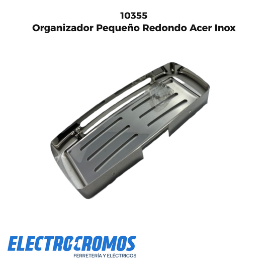 Organizador Pequeño Redondo Acer Inox