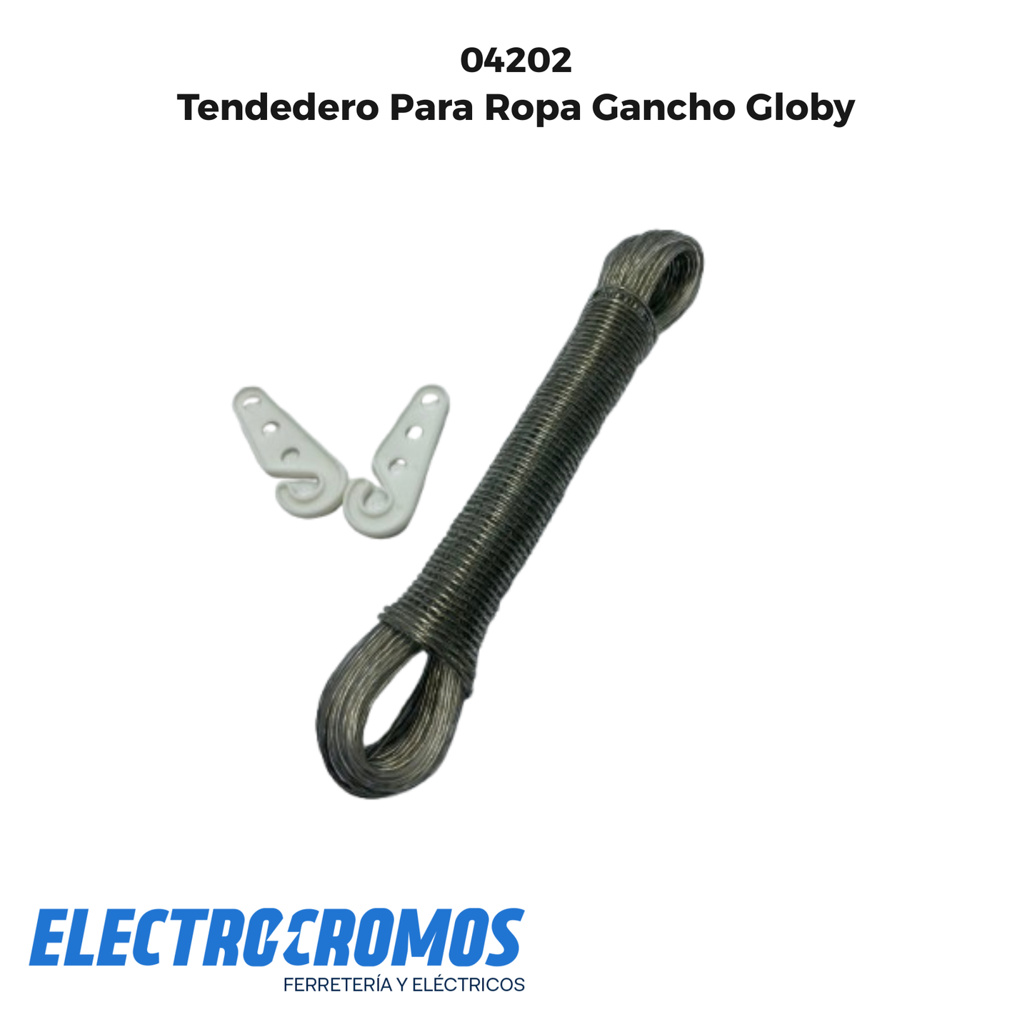 Tendedero Para Ropa Gancho Plastic Globy