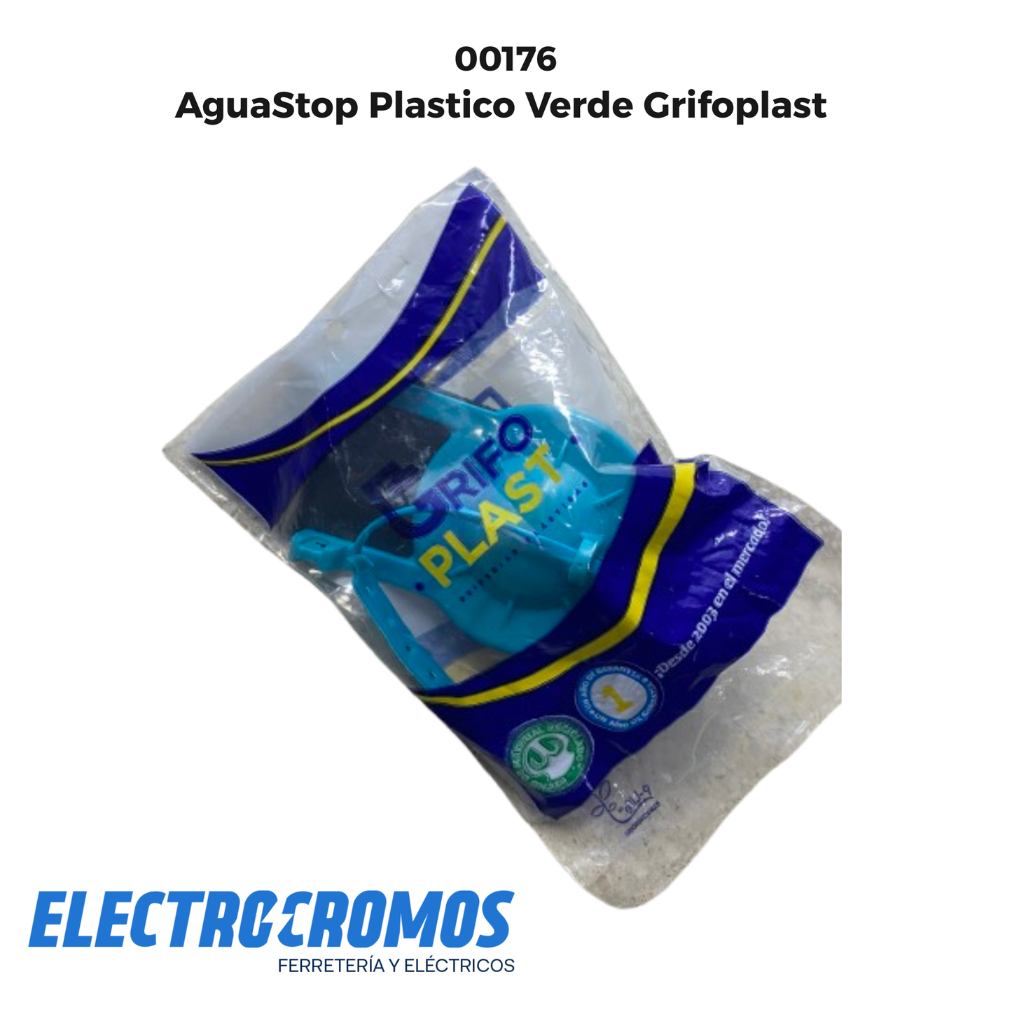 AguaStop Plastico Verde Grifoplast