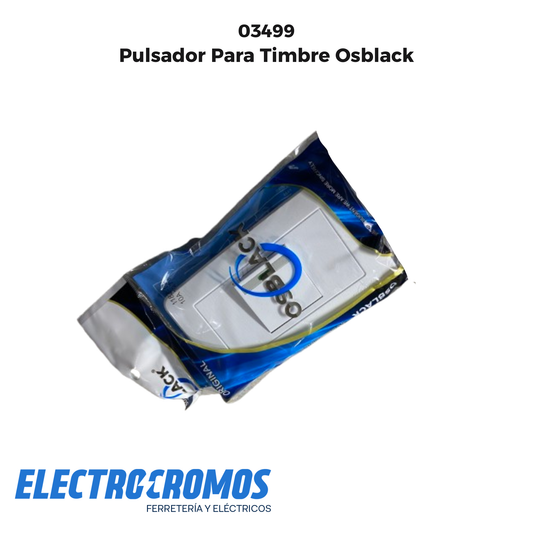 Pulsador Para Timbre Osblack
