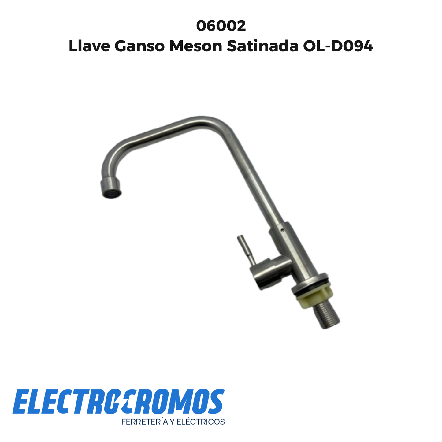 Llave Ganso Meson Satinada OL-D094