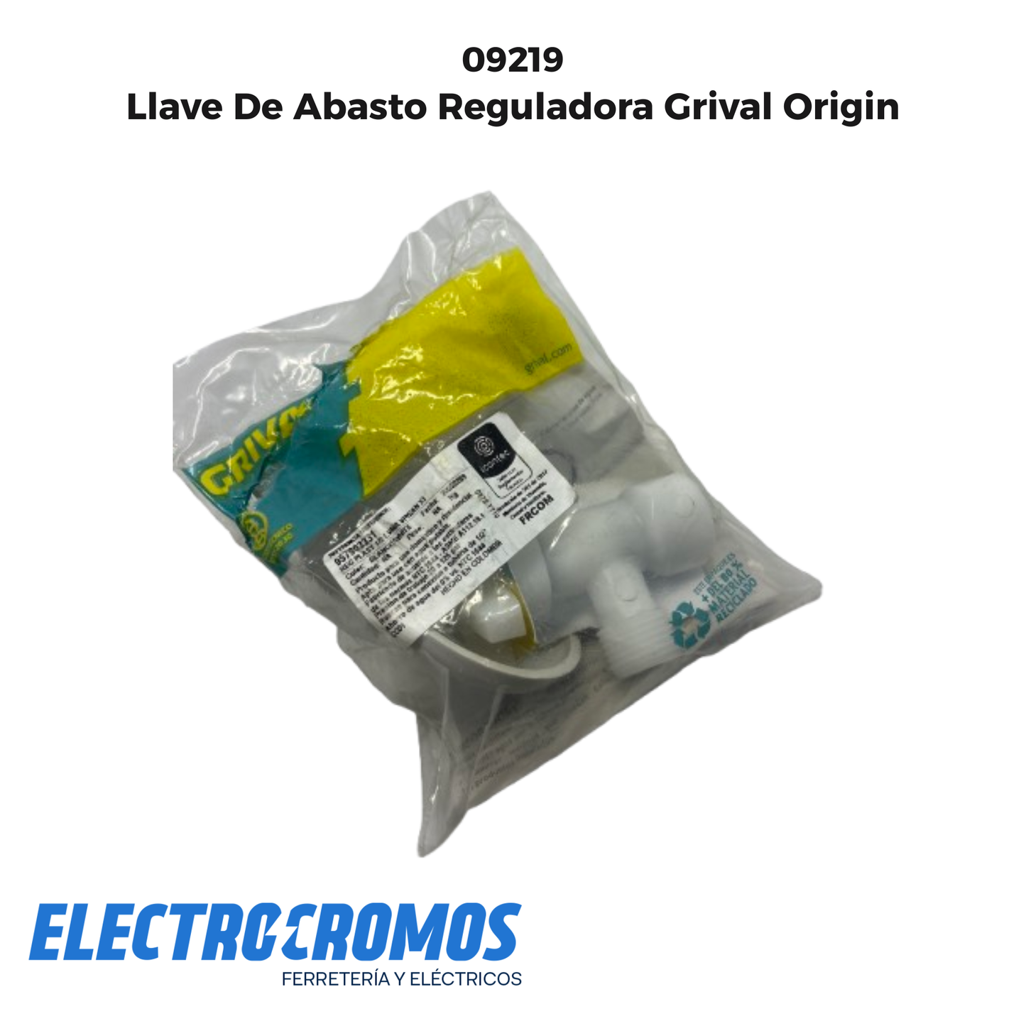 Llave De Abasto Reguladora Grival Origin