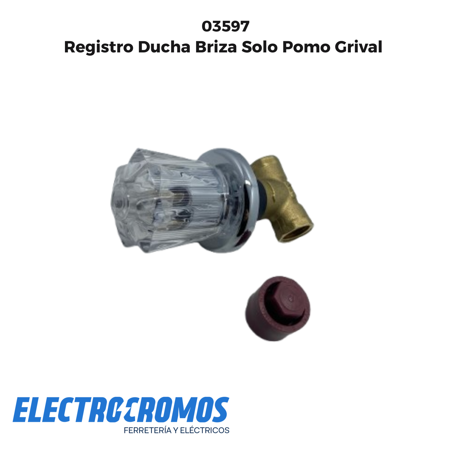 Registro Ducha Briza Solo Pomo Grival
